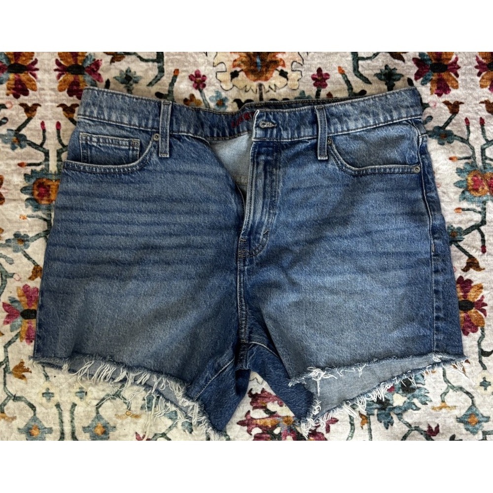 ☘️ Lucky Brand Jean Shorts Cut Off Distressed Women / Juniors Size 12/31‎